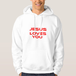 SUDADERA JESUS TE AMA