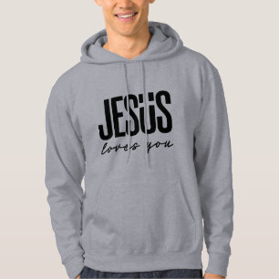 SUDADERA JESÚS TE AMA   CRISTIANO
