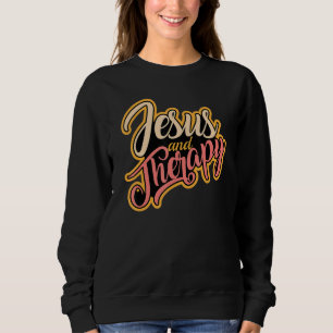 Sudadera Jesús Terapia Jesús Terapia Nació De Nuevo Creyent