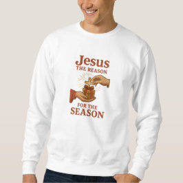 Sudadera Jesus, The reason for the season - Christmas