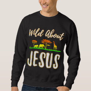 Sudadera Jesús VBS Hombres Mujeres Niños Salvajes Sobre Jes