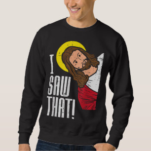 Sudadera Jesús Vi Ese Dios Religioso Fe Hombres Cristianos