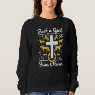 Sudadera Jesús y caballos