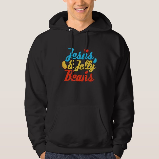Sudadera Jesús Y Jelly Beans Sweet Candy (Anverso)
