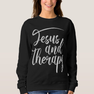 Sudadera Jesús Y Terapia Humor Religioso Cristiano