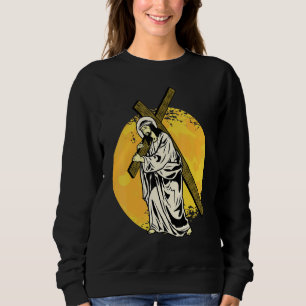 Sudadera Jesús y una religión cruzada Viernes Santo Bíb Cri