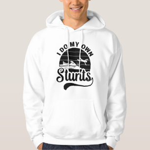Sudadera Jet Skiing I Do My Own Stunts Jet Ski Retro Jetski