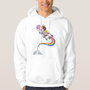 Sudadera Jetpack de Guay Unicorn Rainbow Funny Horn