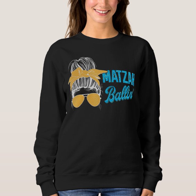 Sudadera Jewish Matzah Ballin (Anverso)