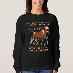 Sudadera Jinete de caballo de Navidad feo jinete ecuestre N