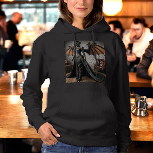 Sudadera Jinete de Dragona Industrial Victoriana Steampunk