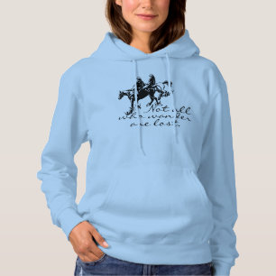 Sudadera Jinete no todo del rastro del caballo que Wander