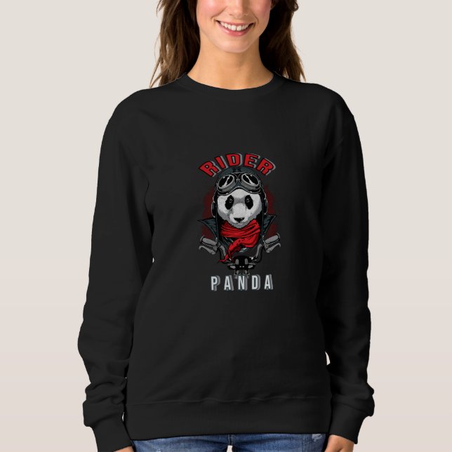 Sudadera Jinete Panda (Anverso)