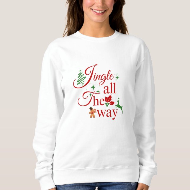 Sudadera jingle en todo el camino (Anverso)