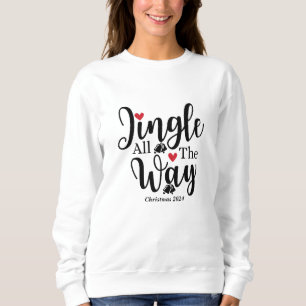 Sudadera Jingle todo el camino de vacaciones y Navidades