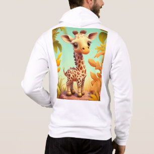 Sudadera Jirafa Bebé Lindo Tropical Dibujo Animado-37560