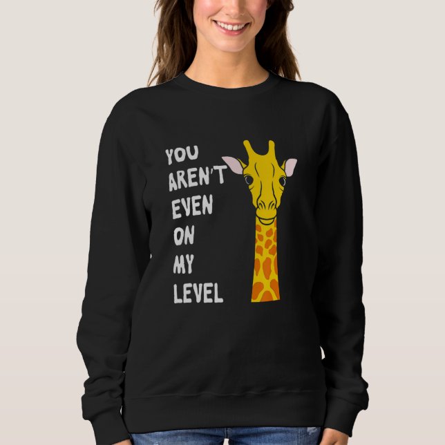 Sudadera Jirafa Divertida (Anverso)