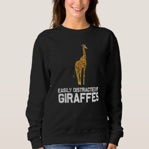 Sudadera Jirafa Para Hombres Mujeres Safari Zoológico Jiraf