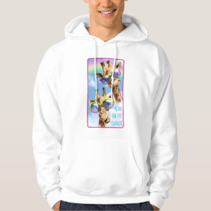Sudadera jirafas con gafas de sol