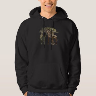 Sudadera Jirafas  familia con safari de árboles en Kenia Áf