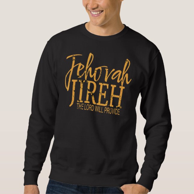 Sudadera Jireh Soy Suficiente Y Suficiente Fe Cristiana (Anverso)