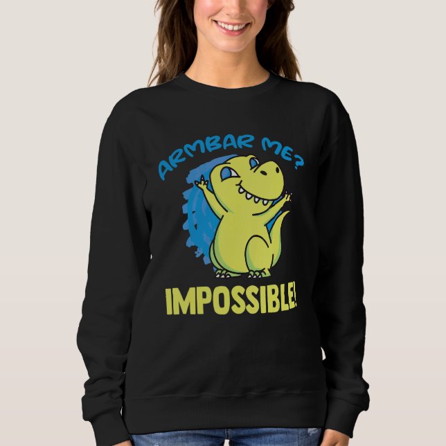 Sudadera Jiu Jitsu Brasileño Armbar Rex Bjj (Anverso)