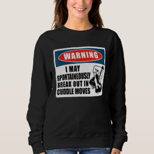 Sudadera Jiu Jitsu brasileño Mma Bjj Advertencia Hugger May