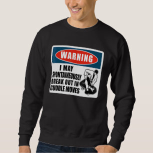 Sudadera Jiu Jitsu brasileño Mma Bjj Advertencia Hugger May