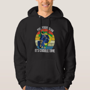 Sudadera Jiu Jitsu Cita Retro Que Ponga El Gi En Su Mano