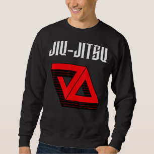 Sudadera Jiu Jitsu Doble Gracie Triángulo Mma Bjj Muay T