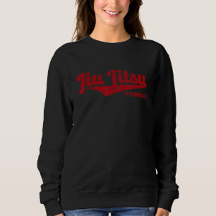 Sudadera Jiu Jitsu es como hago que Bjj tome la Mma