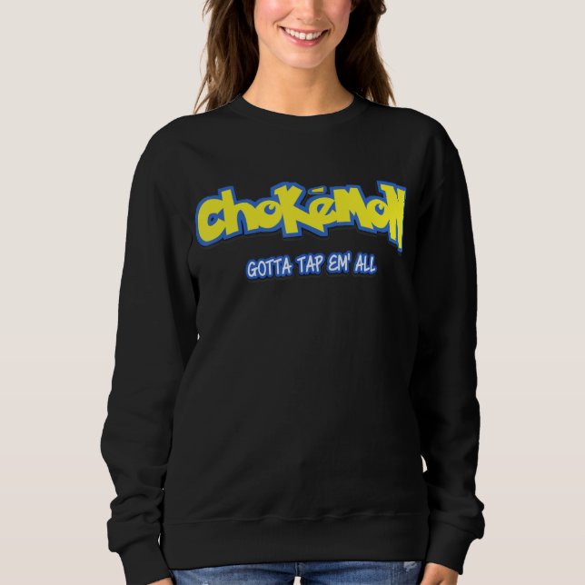 Sudadera Jiu Jitsu Funny Chokemon Bjj Mma Jujitsu (Anverso)