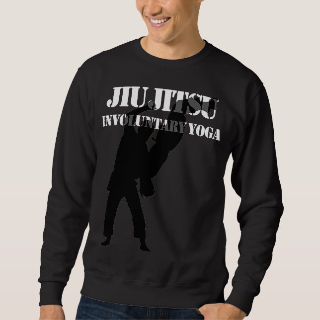 Sudadera Jiu Jitsu Involuntary Yoga (Anverso)