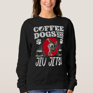 Sudadera Jiu Jitsu Mma Bjj Hugger Coffee Dogs Y