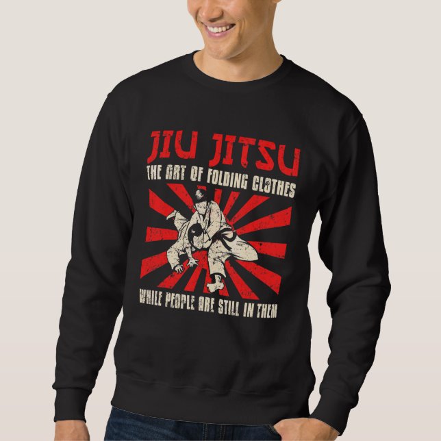 Sudadera Jiu Jitsu Mma Bjj Hugger Jiu Jitsuthe (Anverso)