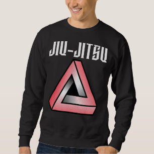 Sudadera Jiu Jitsu Spray Paint Gracie Triangle Mma Muay T