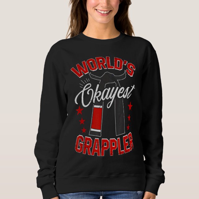 Sudadera Jiu Jitsu Tae Kwon Do Martial Worlest (Anverso)