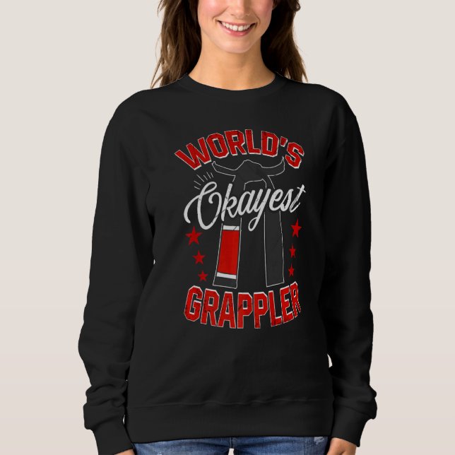 Sudadera Jiu Jitsu Tae Kwon Do Martial Worlest (Anverso)