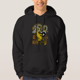 Sudadera Jiu Jitsu Tiger Dragon Sumisión Yin Yang Bjj Mma