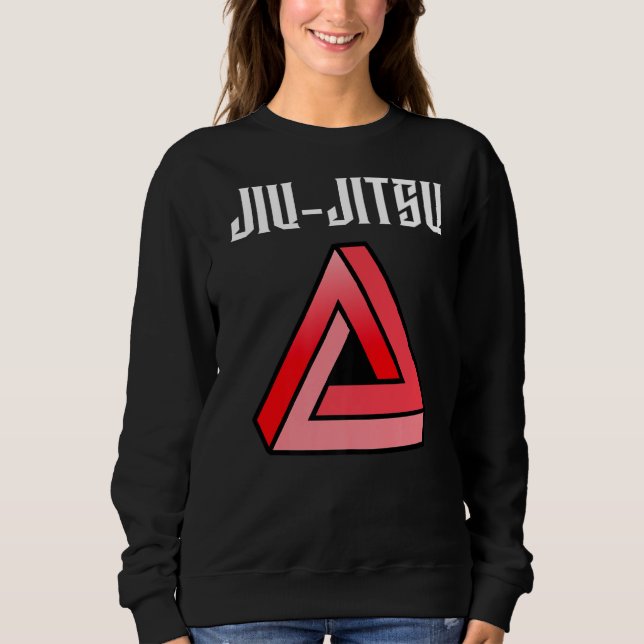 Sudadera Jiu Jitsu Triangle Mma Bjj Muay Thai Mma Fiesta (Anverso)