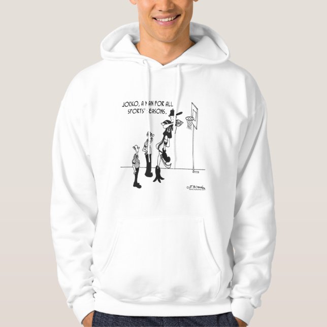 Sudadera Jocko, hombre por las estaciones de todos los (Anverso)
