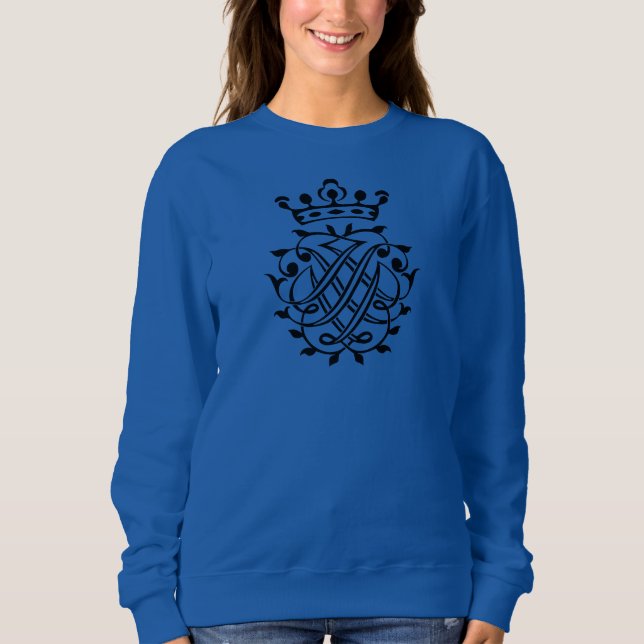 Sudadera Johann Sebastian Bach Seal Escudo Monograma Insign (Anverso)