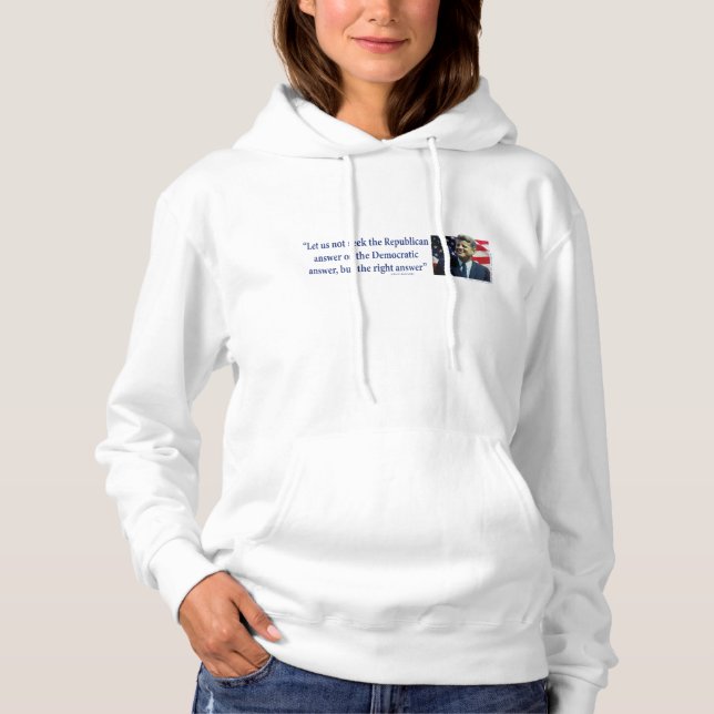 Sudadera John F Kennedy (Anverso)