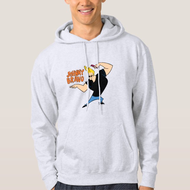 Sudadera Johnny Bravo Combing Hair (Anverso)
