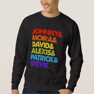 Sudadera Johnny, Moira, David Y Alexis