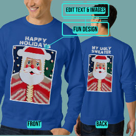 Sudadera Jolly Santa Ugly Holiday "Sweater"