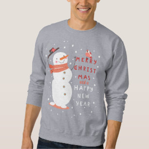 Sudadera Jolly Snowman Navidades - Deseos cálidos