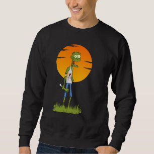 Sudadera jombie con camiseta de manga larga de noche