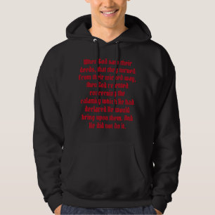Sudadera Jonah 3:10 Voltear de caminos malvados