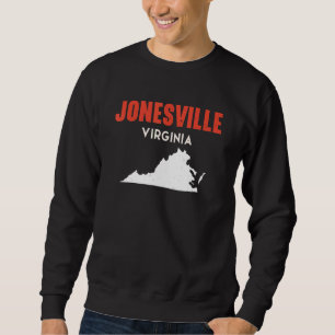 Sudadera Jonesville Virginia EE. UU. Estado América Viajes